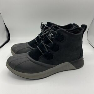 Women's 11 Shoes Sorel OUT N ABOUT III CLASSIC Boots 1951331010 BLACK / GRILL